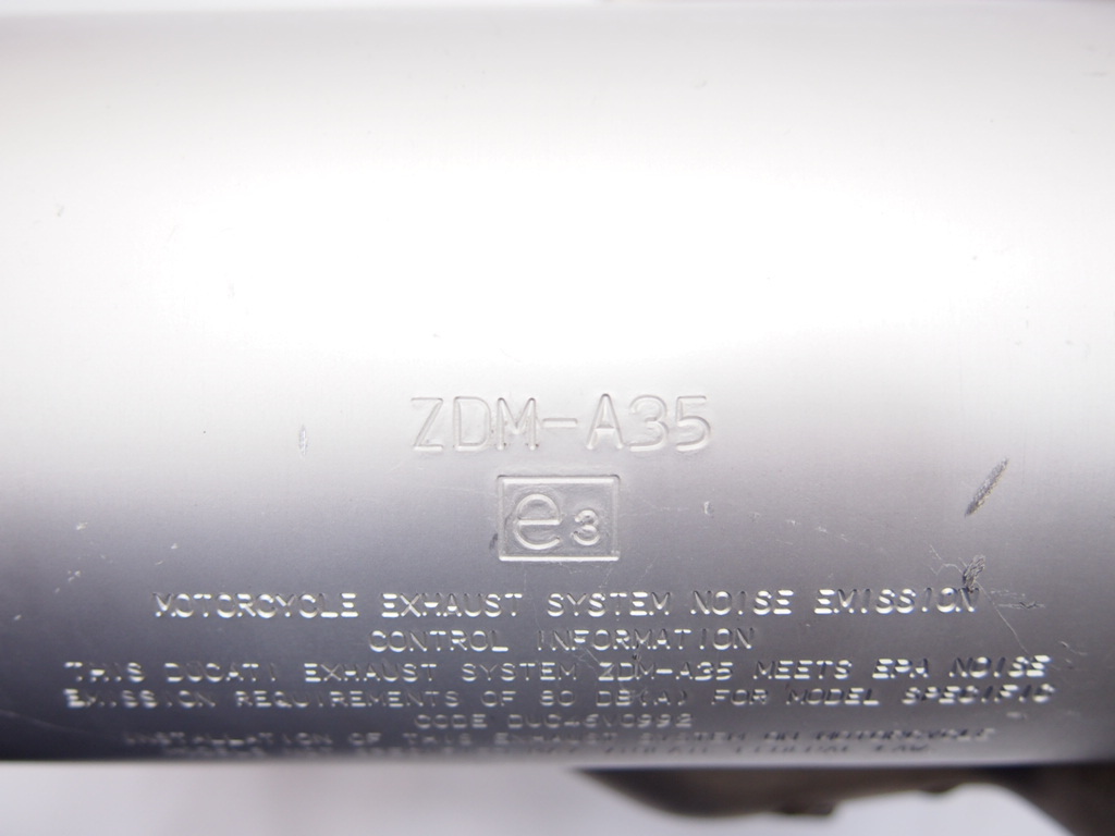  Ducati multi Strada 1000DS оригинальный глушитель muffler ZDM-A35 DUCATI