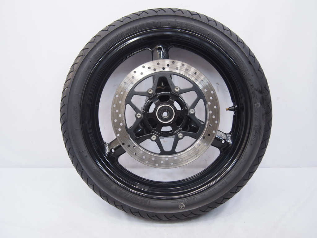 GSR250 оригинальный переднее колесо 3.00×17J легкий Тряска, колебание есть GJ55D потертость есть 12 год снимать 12-17 год 