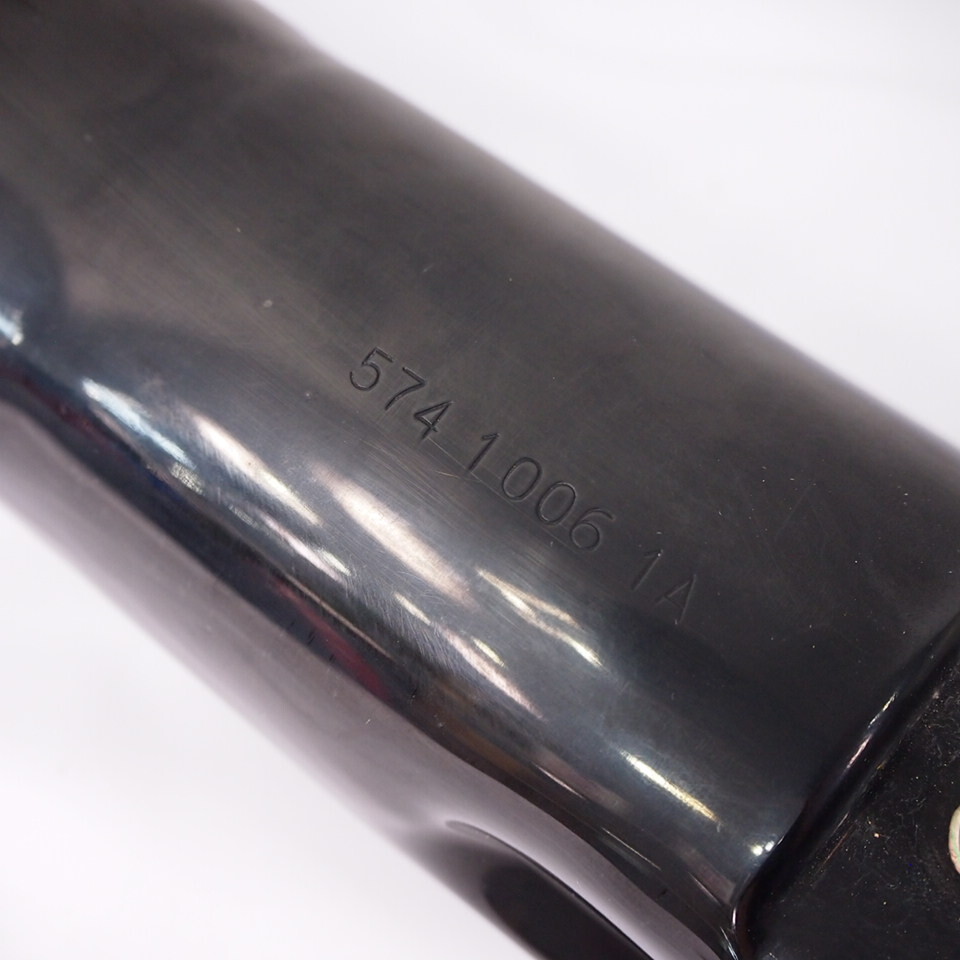  не использовался! Ducati DUCATI super мотоцикл Strada 851 оригинальный глушитель левый muffler ZDM B01 88 год 