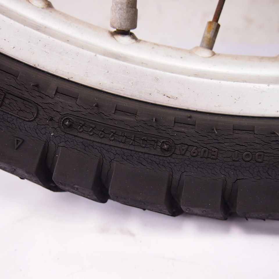 KLR600純正フロントホイール前ホイール フロントディスクローター ハブF-1146 21x1.60