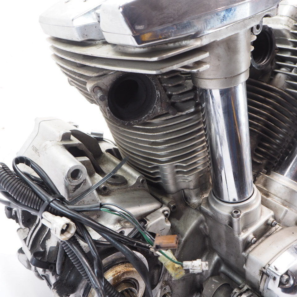 XV1600ロードスター VP12J エンジンP609E-000xxxクランキングOK ミッションOK シリンダー ピストン
