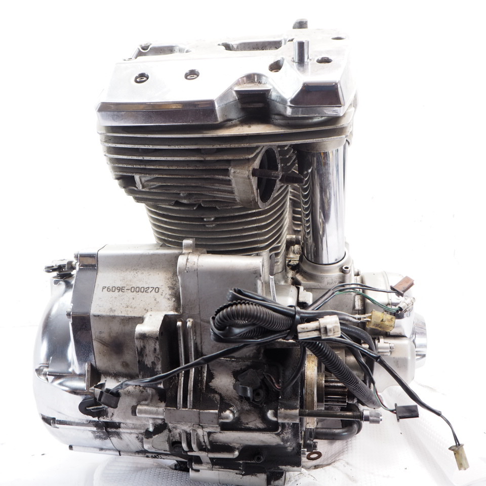 XV1600ロードスター VP12J エンジンP609E-000xxxクランキングOK ミッションOK シリンダー ピストン