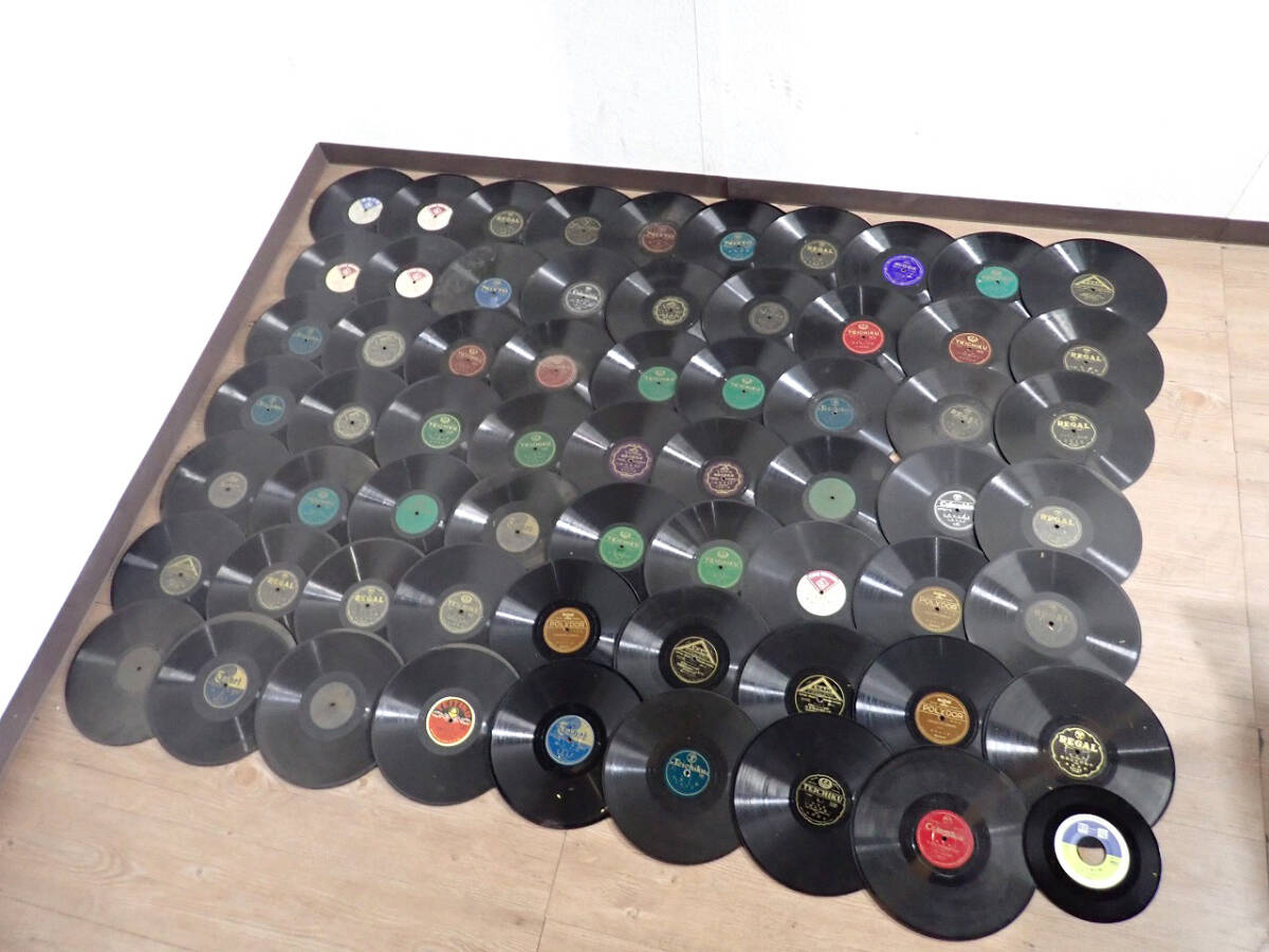 中古 レコード まとめ売り 64枚セット 邦楽 昭和 レトロ アンティーク コレクション アナログ 音楽 大量 動作未確認