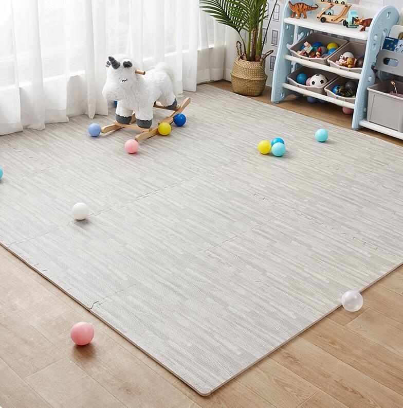 新入荷ジョイントマット木目調32枚セット アンティーク大判60cm6畳 床暖房対応 防音 抗菌 防水 ノンホルマリン ベビーマット フロアマット
