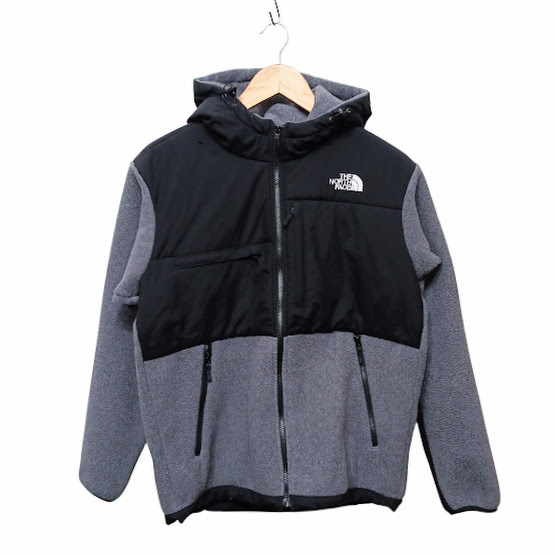 THE NORTH FACE ザ・ノース・フェイス Denali Hoodie デナリフーディ フリースジャケット グレーNA72052 サイズ M
