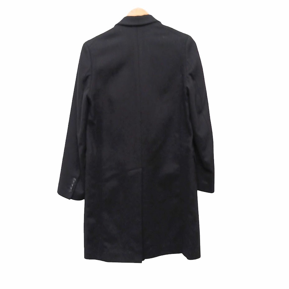 MAISON FLANEUR メゾンフラネ ウール チェスターコート ブラック 15WMUCP112 963841 サイズ 44_画像2