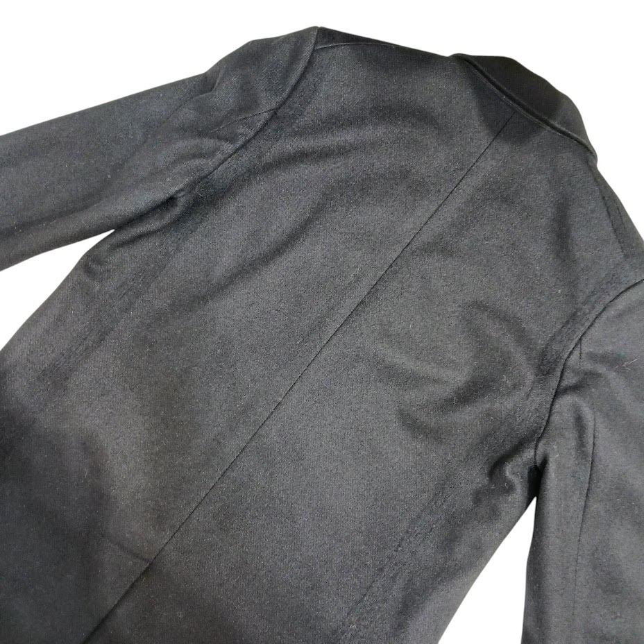 MAISON FLANEUR メゾンフラネ ウール チェスターコート ブラック 15WMUCP112 963841 サイズ 44_画像5
