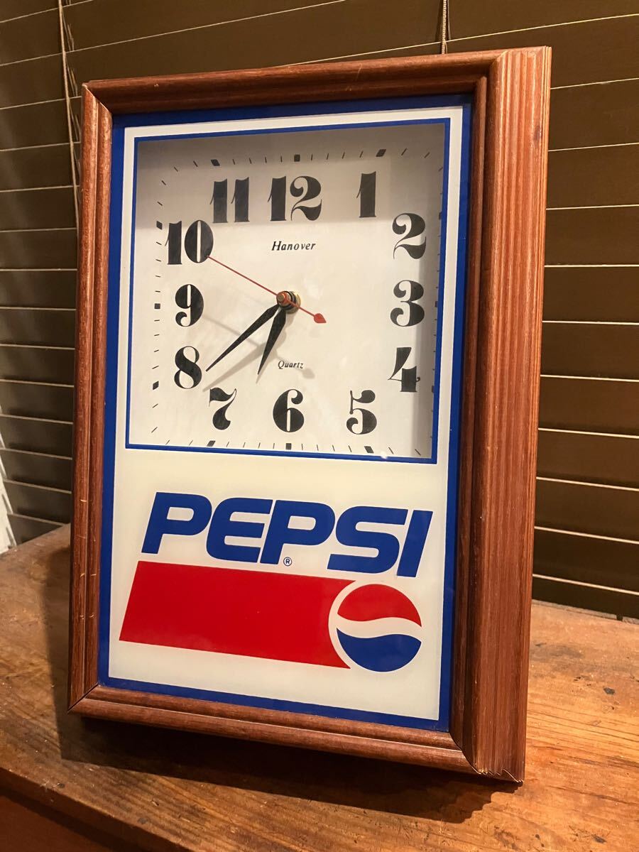 ペプシ/ウォールクロック /pepsi/壁掛け時計/ビンテージ/看板 ペプシ/ウォールクロック /pepsi/壁掛け時計/ビンテージ/看板