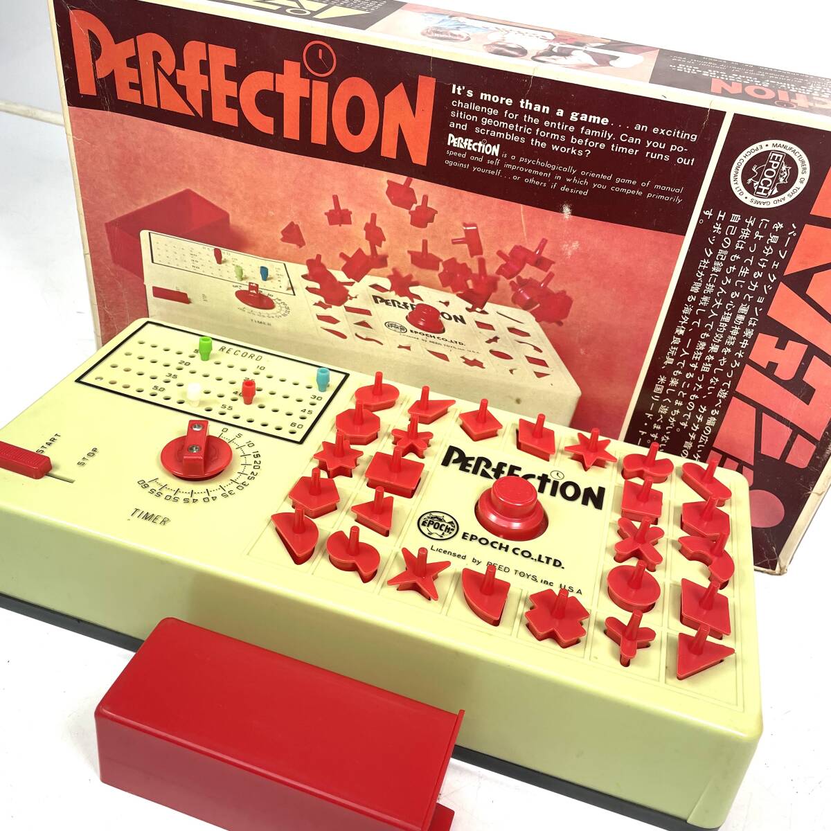 当時物 エポック社 EPOCH パーフェクション Perfection 昔の