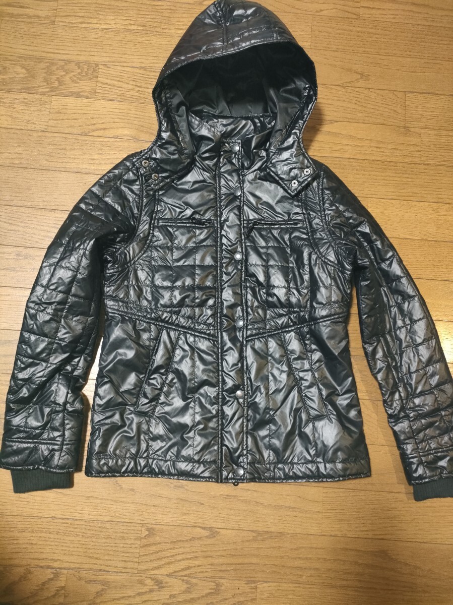 AVIREX アヴィレックス 中綿 ナイロン キルティング　ジャケット Sz.M レディース　ライダース　マウンテンパーカー　上野商會