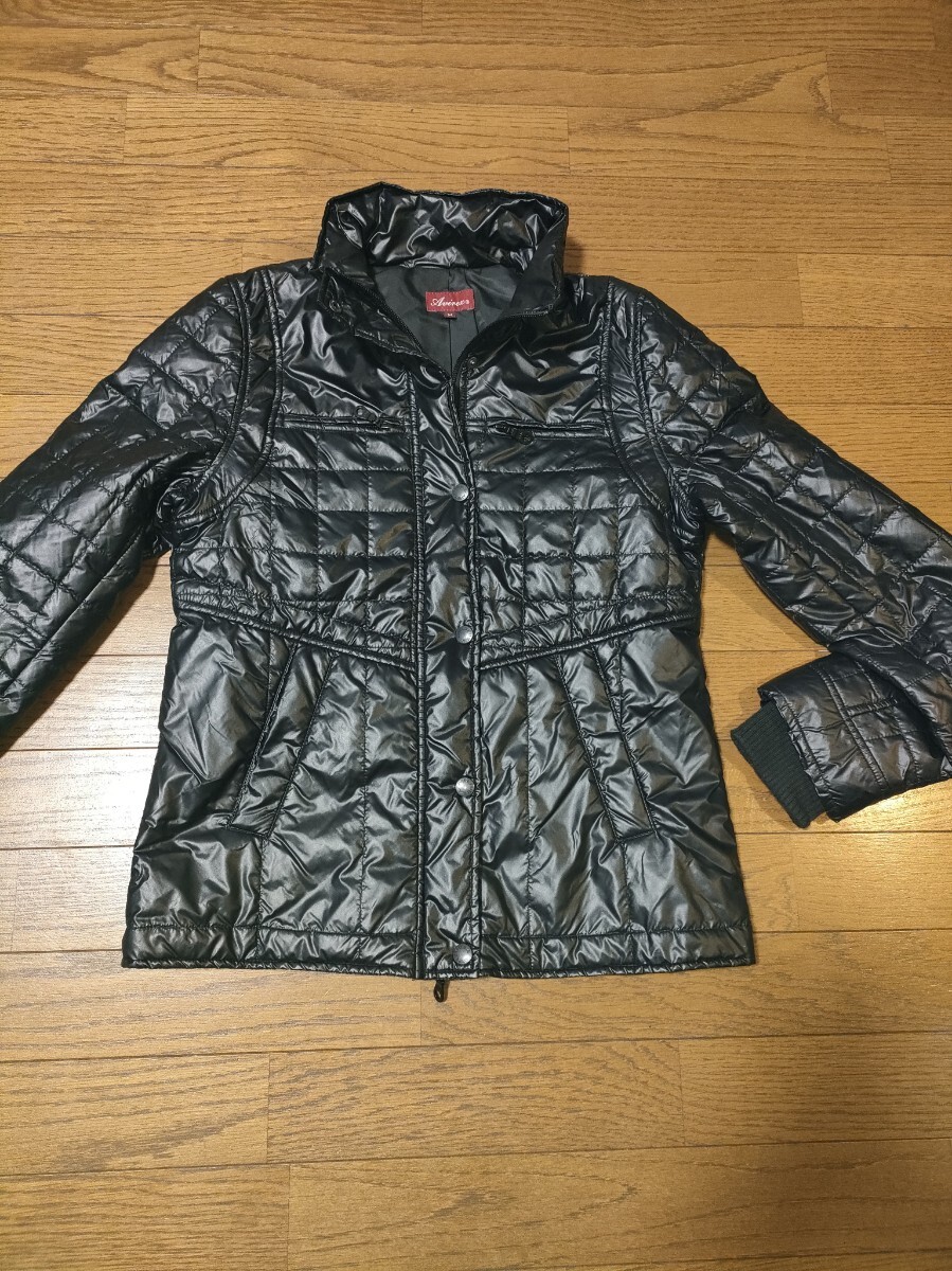 AVIREX アヴィレックス 中綿 ナイロン キルティング　ジャケット Sz.M レディース　ライダース　マウンテンパーカー　上野商會