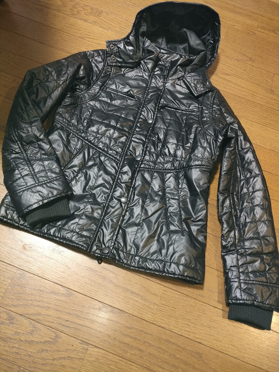 AVIREX アヴィレックス 中綿 ナイロン キルティング　ジャケット Sz.M レディース　ライダース　マウンテンパーカー　上野商會