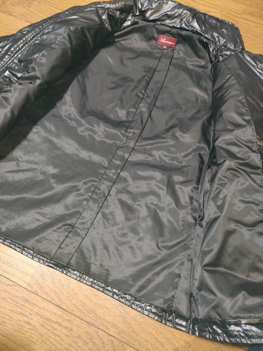AVIREX アヴィレックス 中綿 ナイロン キルティング　ジャケット Sz.M レディース　ライダース　マウンテンパーカー　上野商會