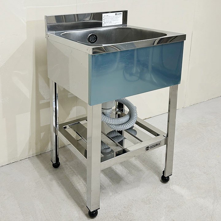 アズマ 一槽シンク KP1-450 幅450×奥行450×高さ800+BG90mm アズマ 一槽シンク KP1-450 幅450×奥行450×高さ800+BG90mm