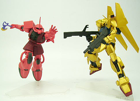 ガンダム シャア 百式 シャア専用ザク アグレッシヴポーズ フィギュア ２種セット 未開封品