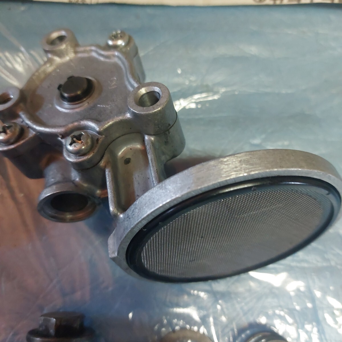 ゼファー400純正オイルパン オイルポンプ付き Yahoo!オークション - ゼファー400純正オイルパン Z400FX XJR400