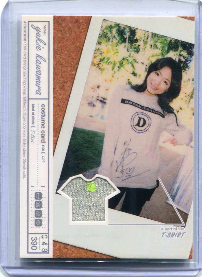 Kawamura Yukie 2007 HIT'S костюм костюм карта 48/390 Kawamura Yukie 2007 HIT'S костюм костюм карта 48/390