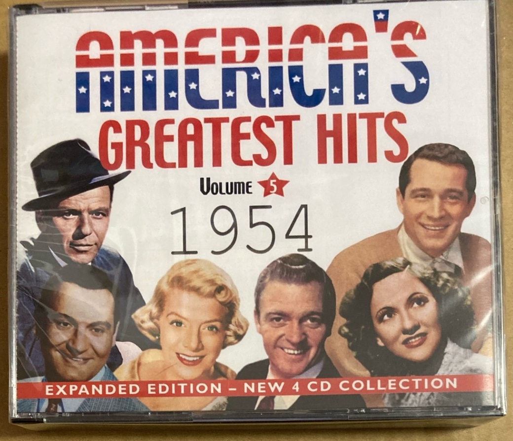 CD-BOX★「AMERICA'S GREATEST HITS VOLUME 5 1954」　4枚組、未開封