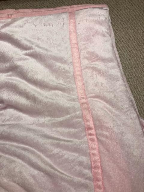 新品☆シングル?ピンク系?觸り心地◎なめらか敷きパッド＆あったか毛布〇A893