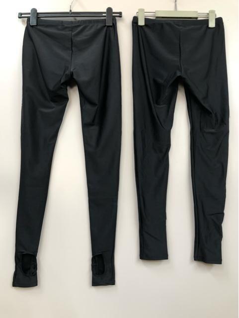 新品☆M黒系?フィットネス日焼け対策レギンス2點セット?☆k321