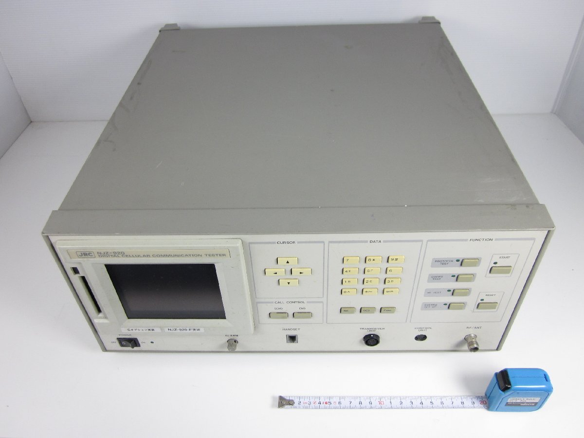 中古】セルラーテスタ(デジタル) NJZ920 日本無線 x00213 中古】セルラーテスタ(デジタル) NJZ920 日本無線 x00213