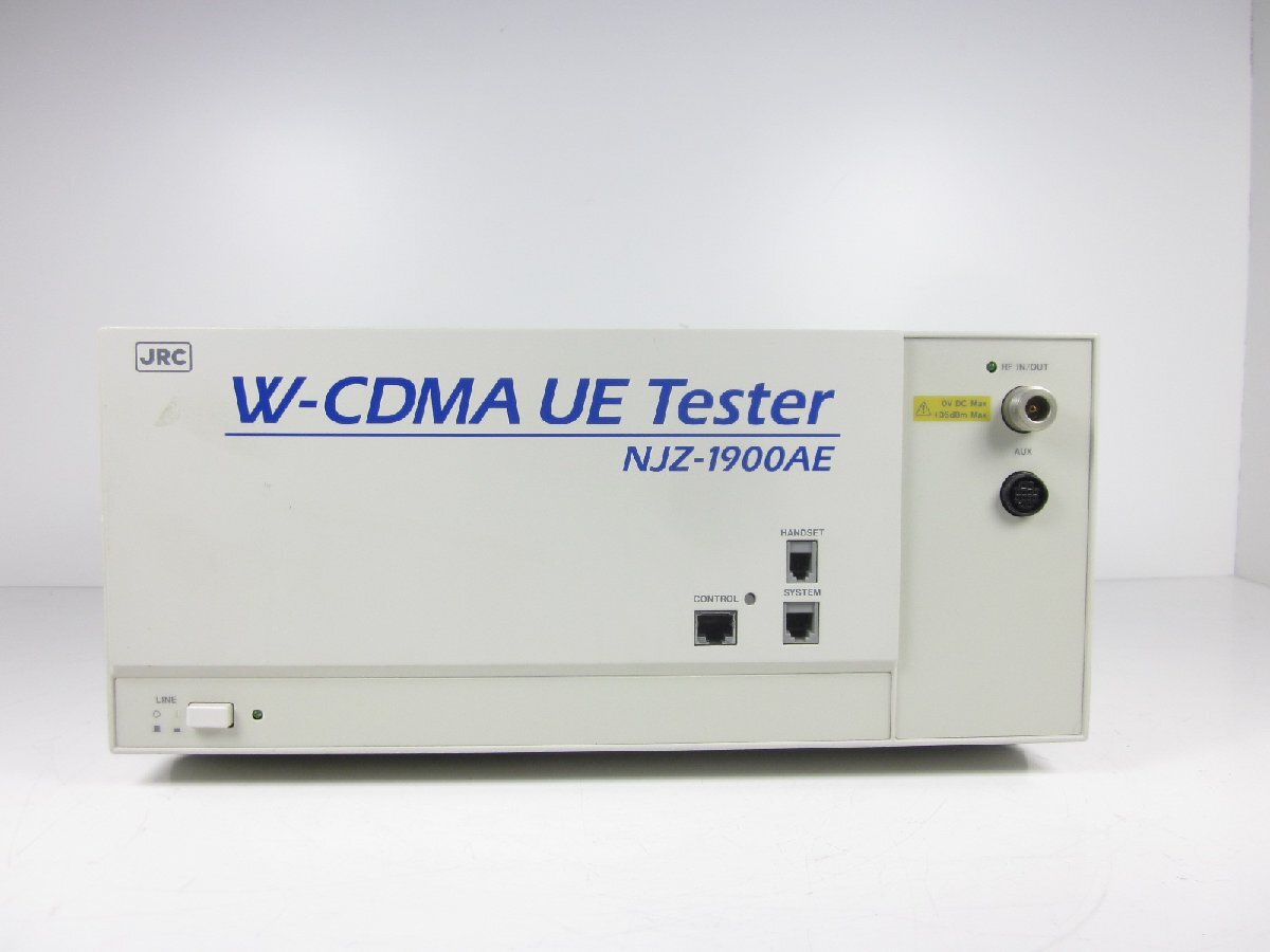 中古】W-CDMA小型移動機テスタ NJZ1900AE 日本無線 【送信周波数 中古】W-CDMA小型移動機テスタ NJZ1900AE 日本無線 【送信周波数