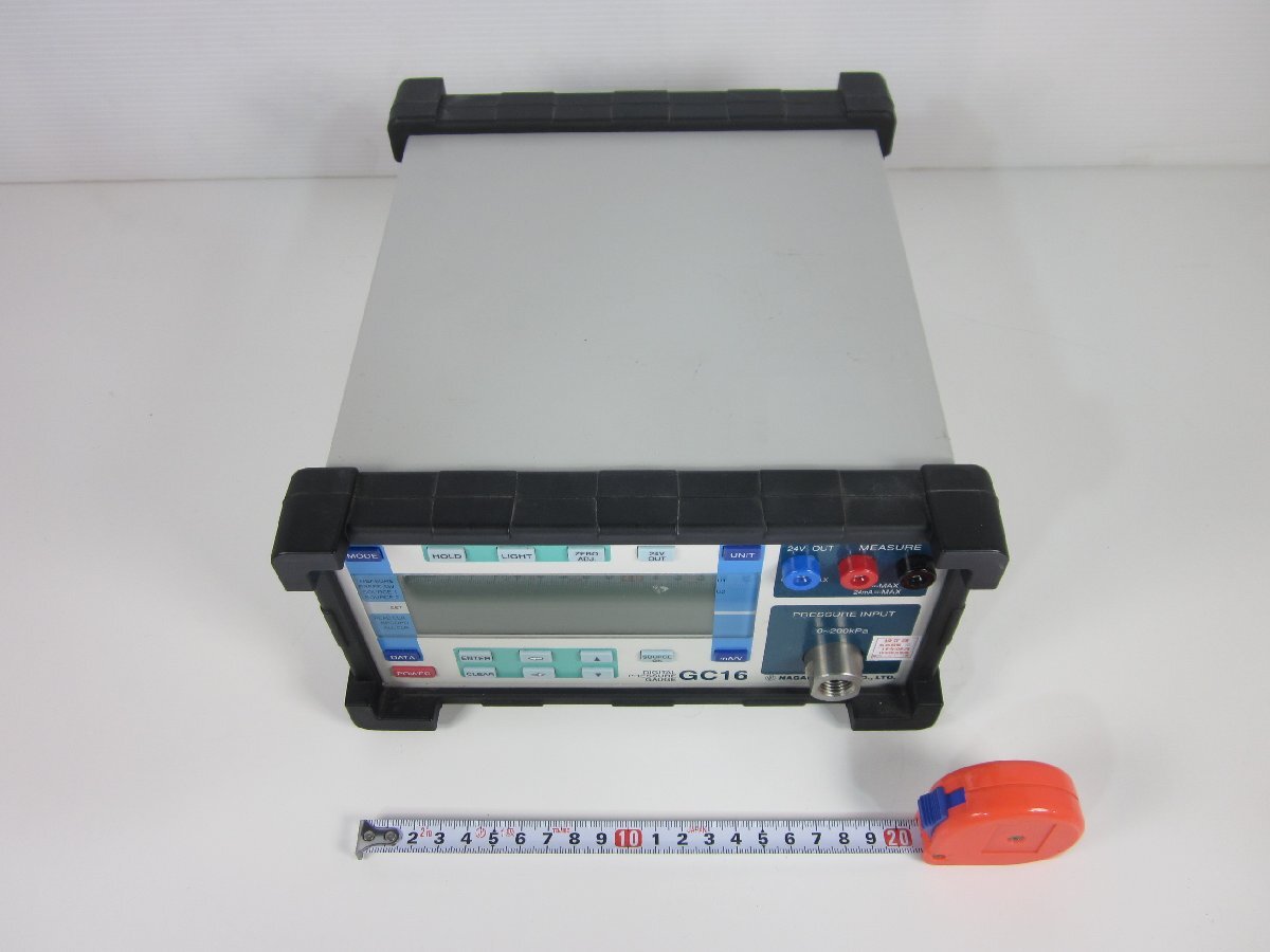 中古】精密デジタル圧力計 ゲージ圧計 GC16 長野計器 測定範囲:0 中古】精密デジタル圧力計 ゲージ圧計 GC16 長野計器 測定範囲:0