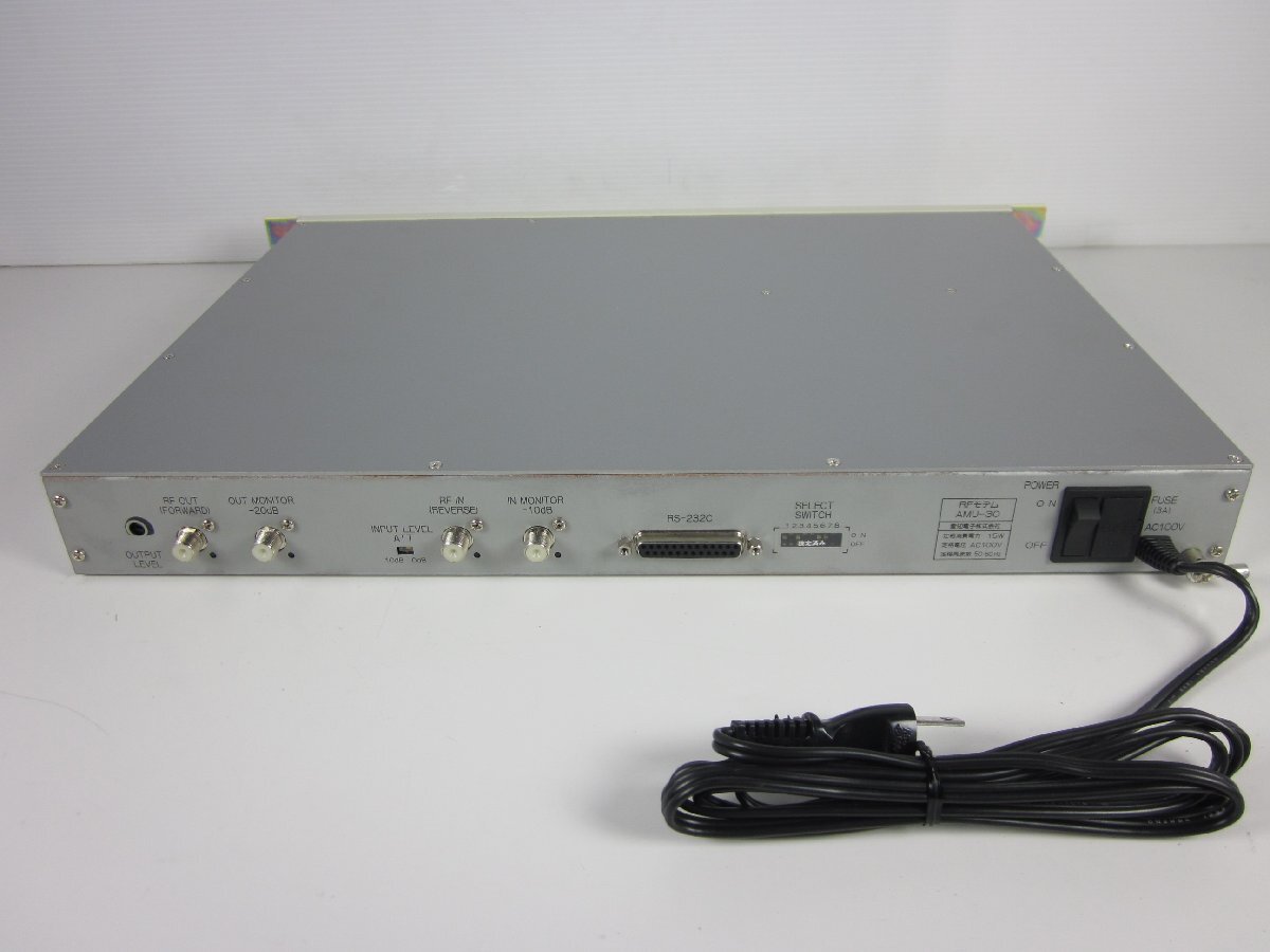 RFモデムユニット AMU-30 愛知電子 46.00/70.50MHz x00233 RFモデムユニット AMU-30 愛知電子 46.00/70.50MHz x00233