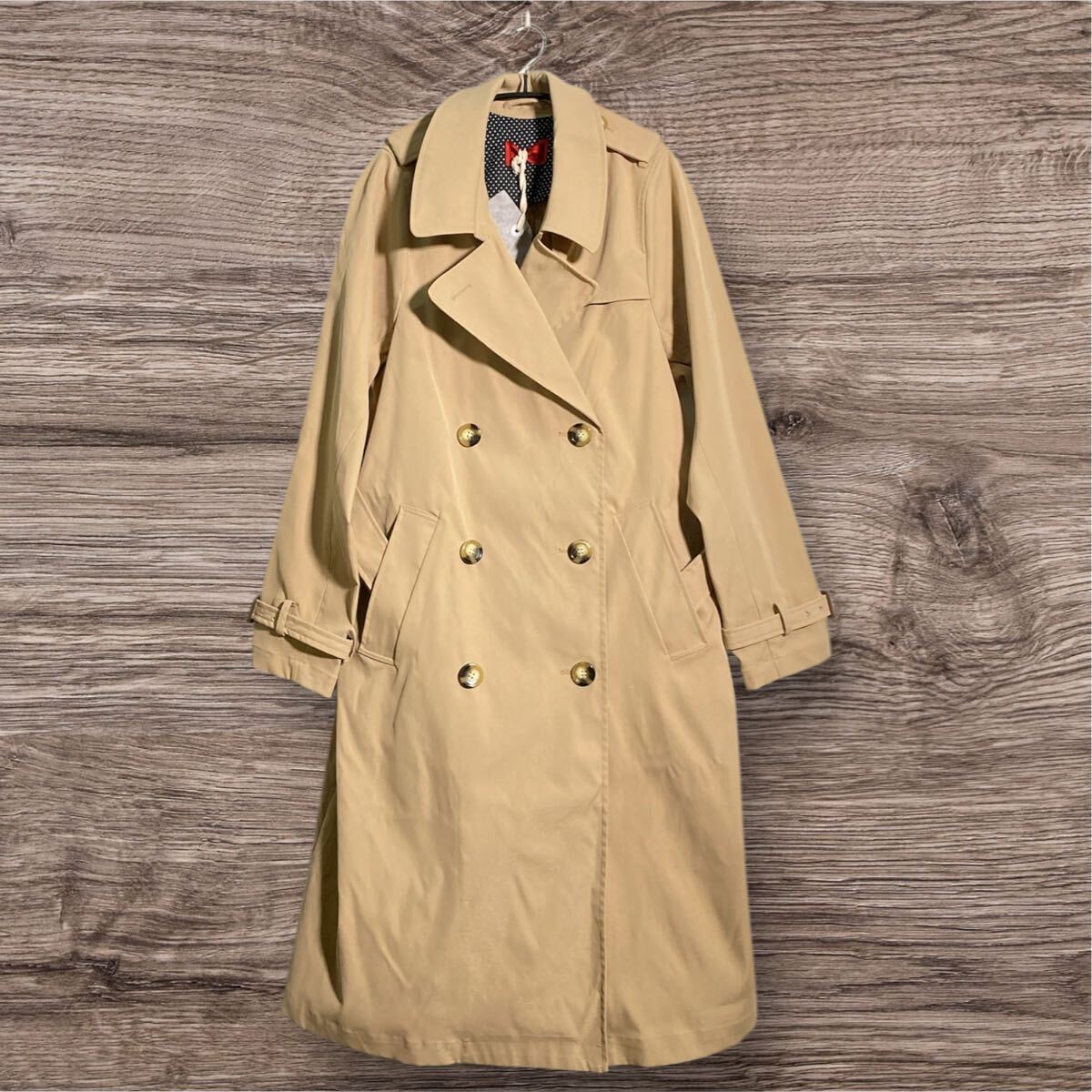 新品未使用 somari imagination トレンチコート ベージュ_画像2