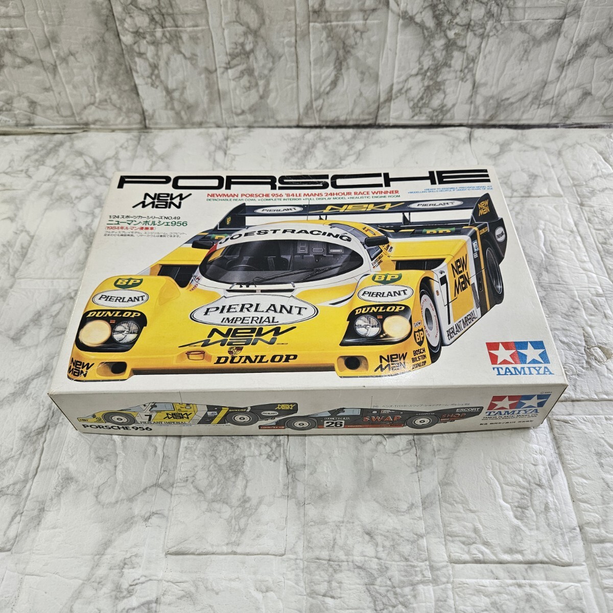 【未使用】 TAMIYA　ニューマン.ポルシェ956 プラモデル　 未組立　 ポルシェ956　コレクション