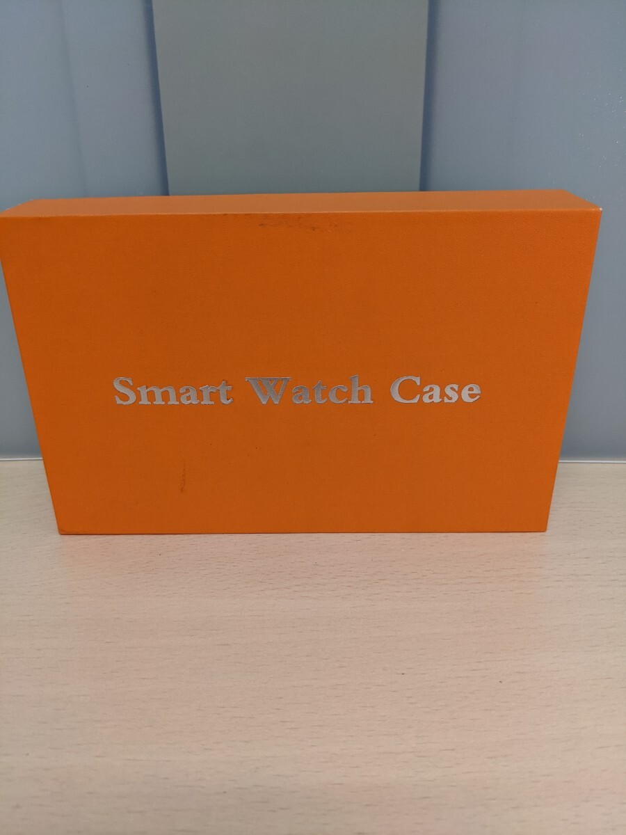 y120309s 高級軽量透明ケース用Apple Watch Ultra 1/2 49mmバンド カバー付き 高耐久 頑丈なケース フル保護カバー (ミント・青)