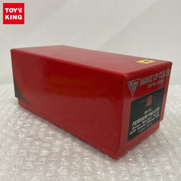1円〜 メイクアップ アイドロン 1/43 フェラーリ F40 GTE Ennea-Marriyell ＃29 BPR Suzuka 1000km 1996