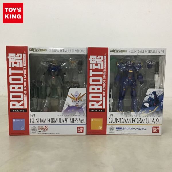 1円〜 未開封 ROBOT魂 ガンダムF91 残像Ver. ガンダムF91 ハリソン・マディン機