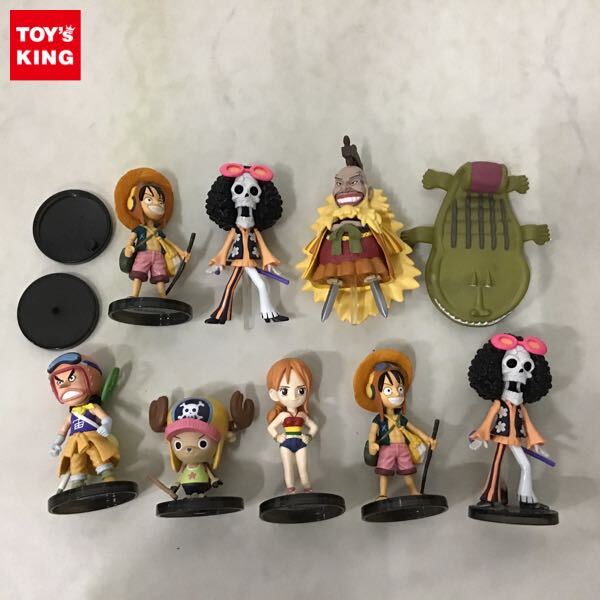 ONEPIECE ワールドコレクタブルフィギュア セット ルフィ サンジ エース 1円~ ジャンク ワールドコレクタブルフィギュア ONE PIECE