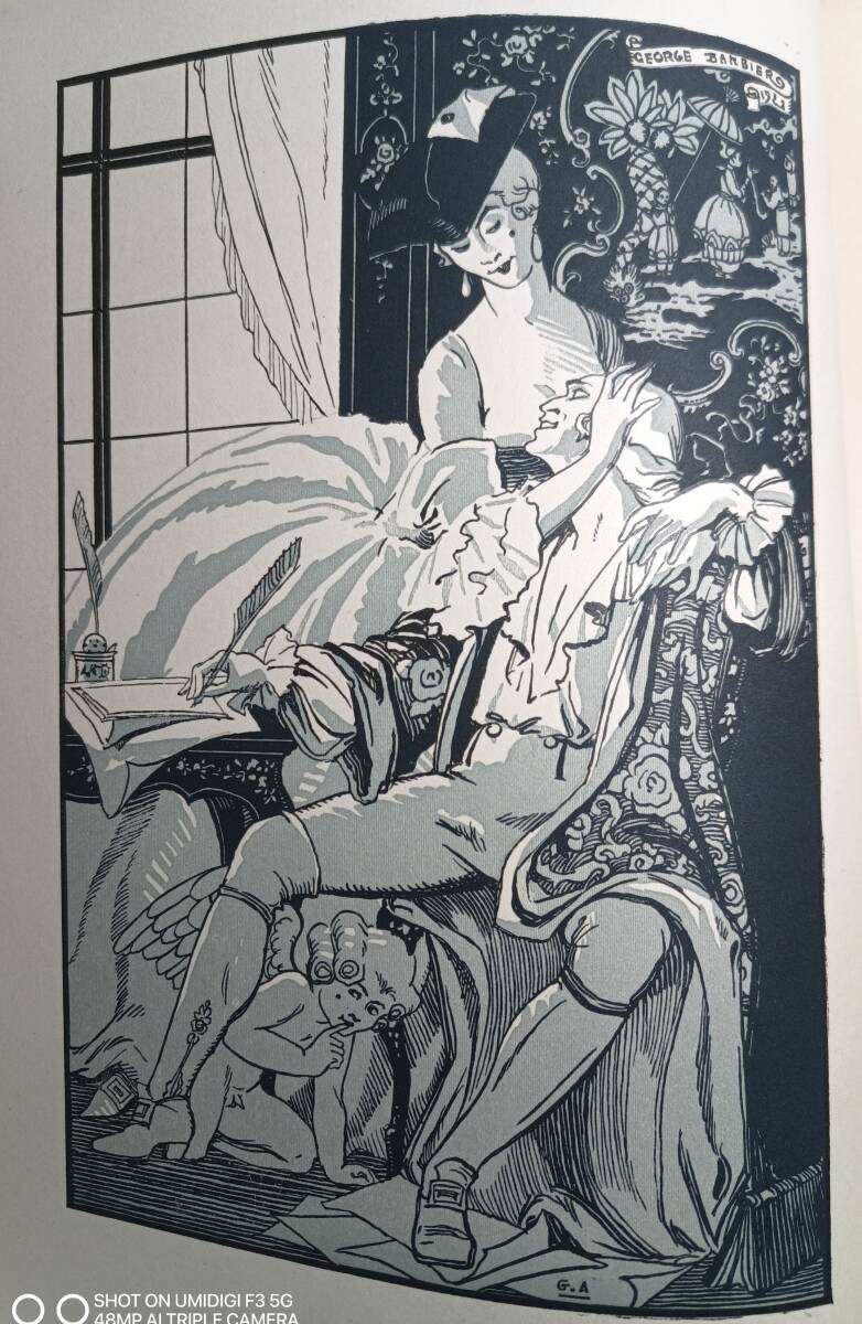 超希少本☆】ジョルジュ・バルビエ(George Barbier)『Les plus 超希少本☆】ジョルジュ・バルビエ(George Barbier)『Les plus