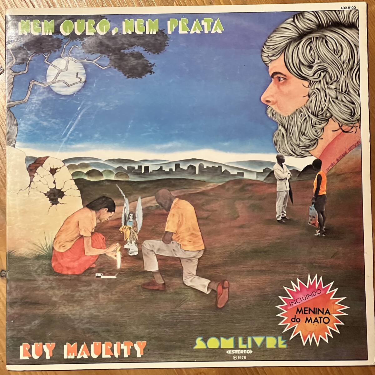 【Ruy Maurity / Nem Ouro, Nem Prata / som livre 403.6100 / MPB ブラジルオリジナル盤】