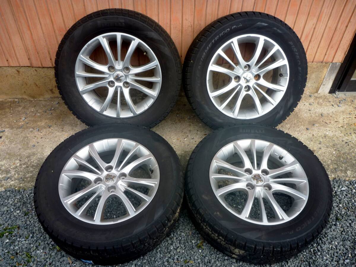 ICE ASIMMETRICO PLUS 215/60R16 95Q タイヤホイールセット×4本セット