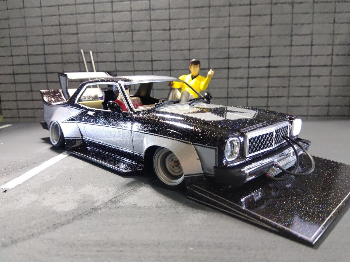 アオシマ1/24プラモデル41チェイサー街道レーサー旧車グラチャン アオシマ1/24プラモデル41チェイサー街道レーサー旧車グラチャン