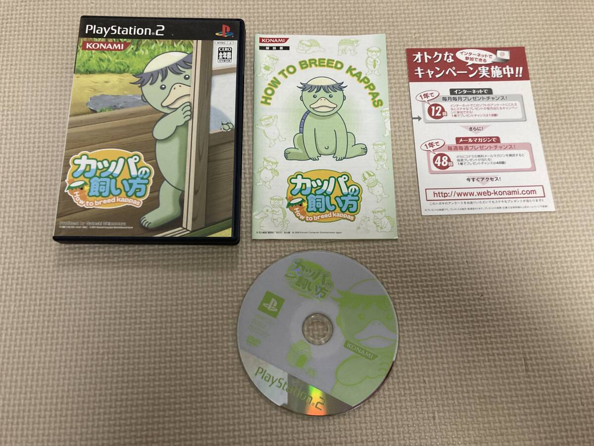 レア　24-PS2-772　プレイステーション2　カッパの飼い方　動作品