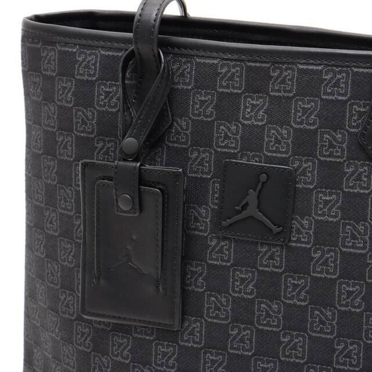 JORDAN BRAND MONOGRAM TOTE BLACK ジョーダン ナイキ JORDAN BRAND MONOGRAM TOTE BLACK ジョーダン ナイキ