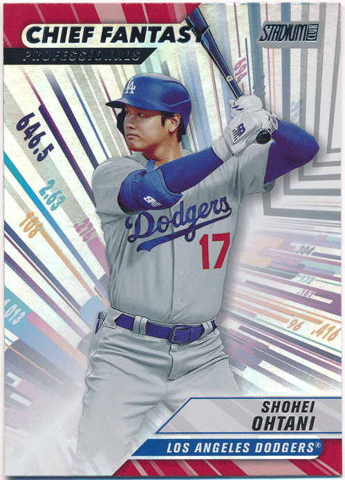 大谷翔平 MLB 2024 Topps Stadium Club Chief Fantasy Shohei Ohtani