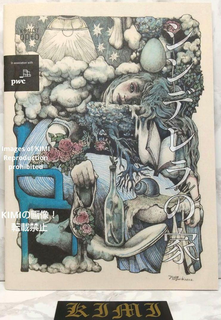 K-BALLET Opto シンデレラの家 ヒグチユウコ 2024 本 パンフレット 雑誌 K-BALLET Opto Cinderella's House by Yuko Higuchi 2024 Book Bro
