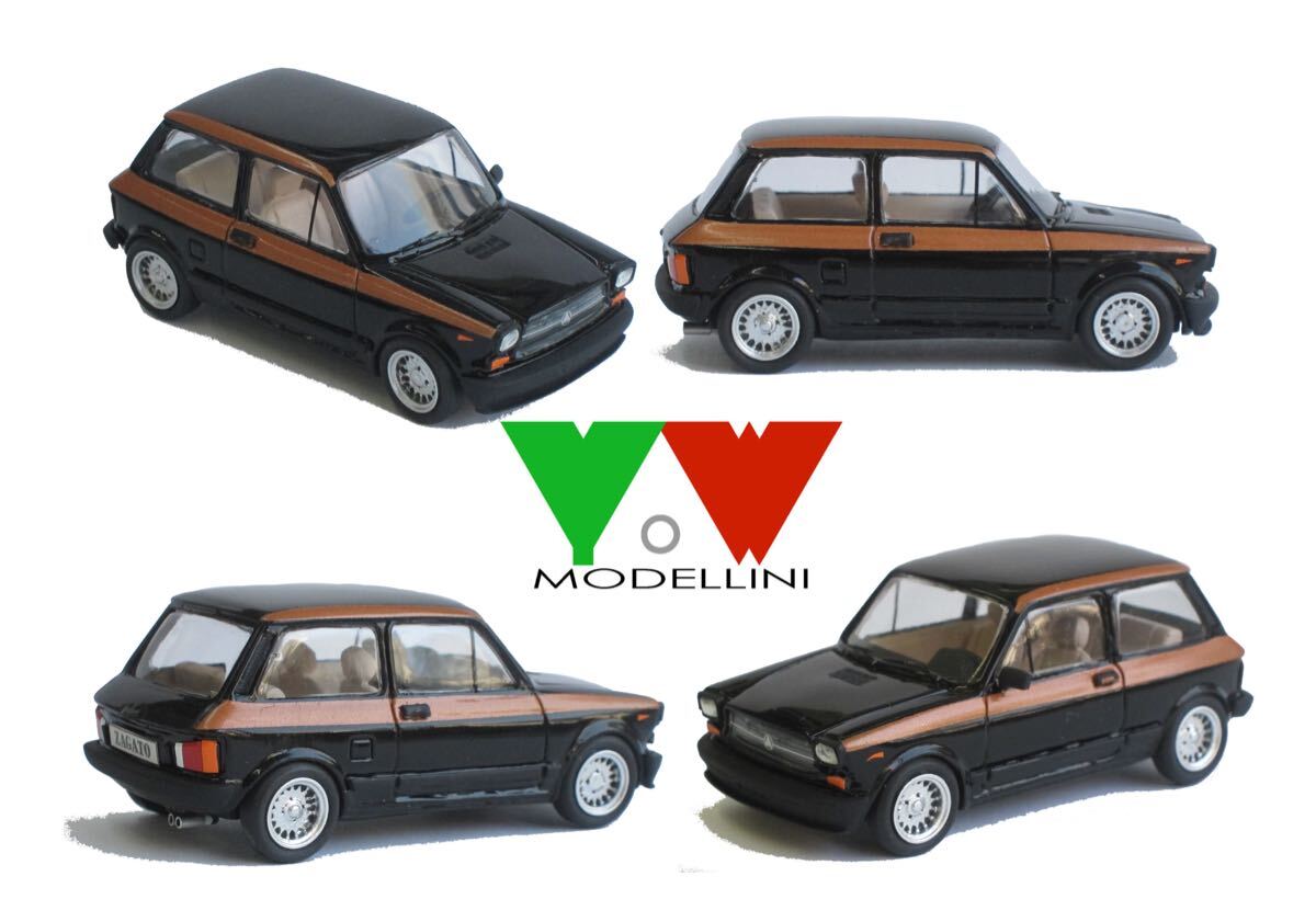 1/43 Autobianchi A112 zagato resin комплект 