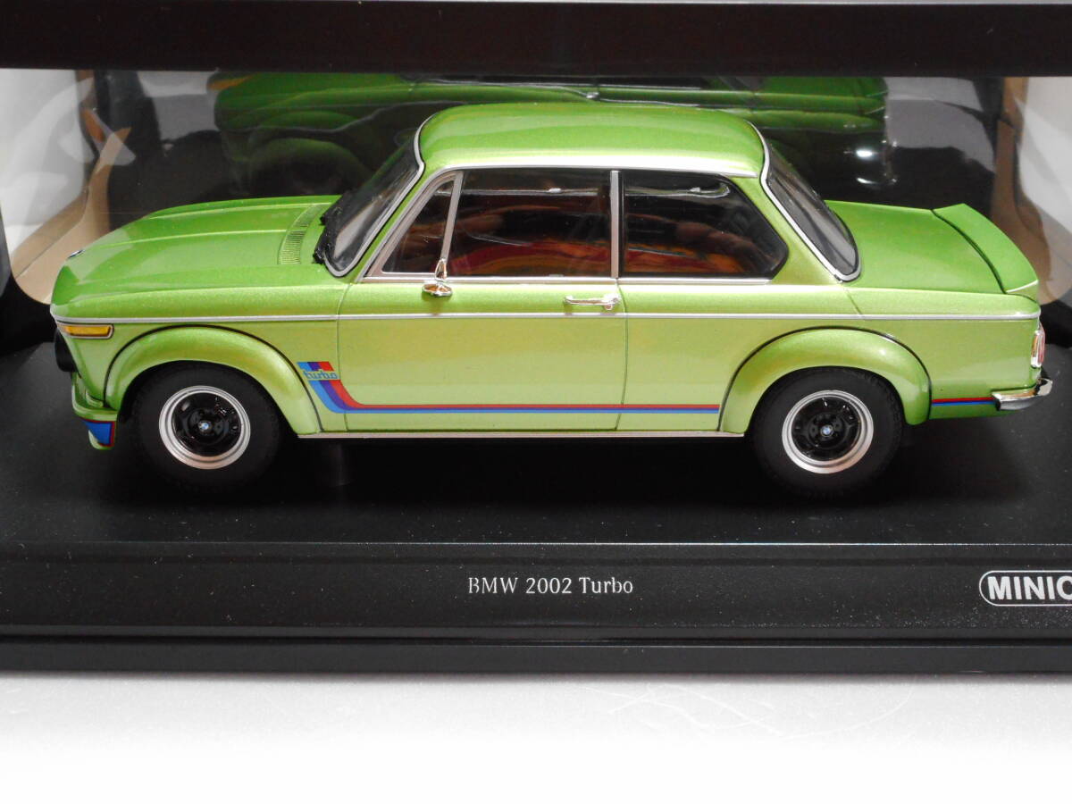 BMW 2002 turbo マルニ ミニカー ミニチャンプス PMA 1/43 Yahoo!オークション - 大盤振舞・即決・Green Metallic・PMA