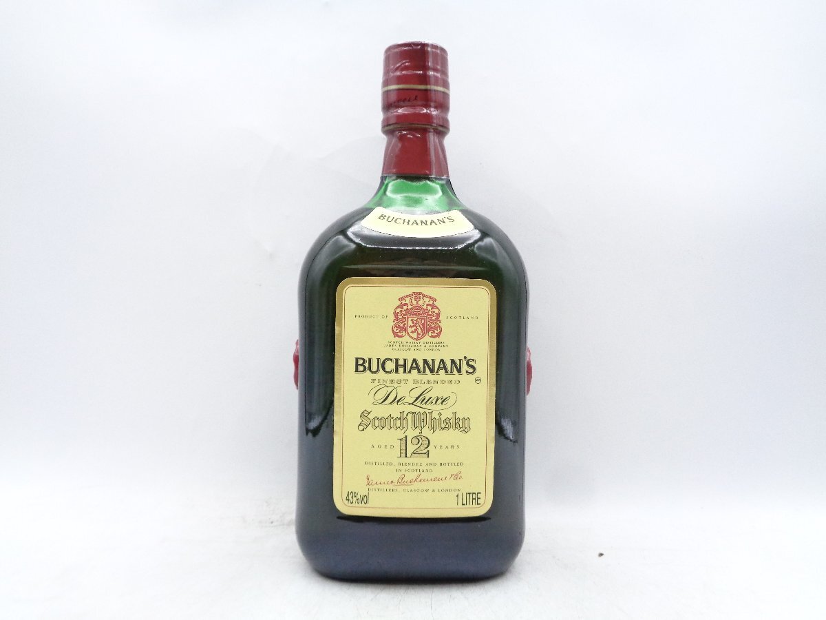 Yahoo!オークション - 同梱不可 1円～BUCHANAN'S DELUXE 12年
