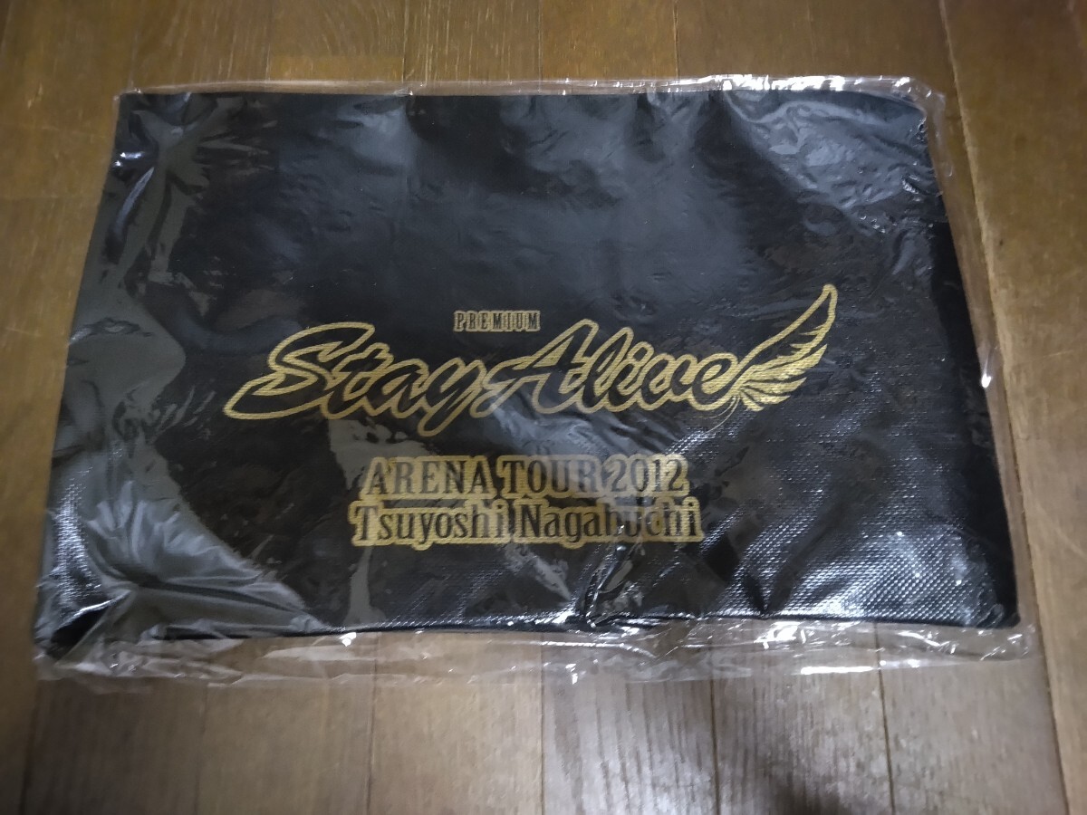  長(zhǎng)渕剛　未開封　未使用　ショッピングバッグ　Stay　Alive premiumアリーナツアー　 グッズ2012　ARENA TOUR コンサートグッズ
