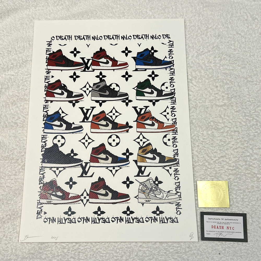 売約済 売り切れ DEATH NYC 世界限定100枚 ポップアート 現代