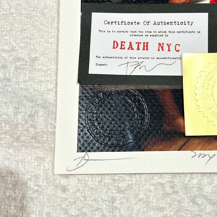 世界限定100枚 DEATH NYC 最後の晩餐 バンクシー バットマン