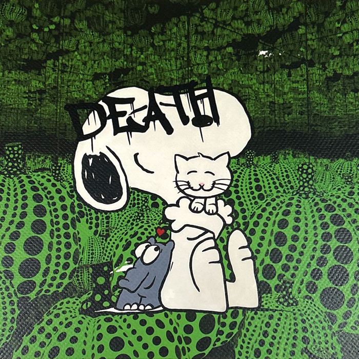 DEATH NYC/限定アートポスター/スヌーピー /SNOOPY/かぼちゃ Yahoo!オークション - DEATH NYC スヌーピー SNOOPY 草間彌生