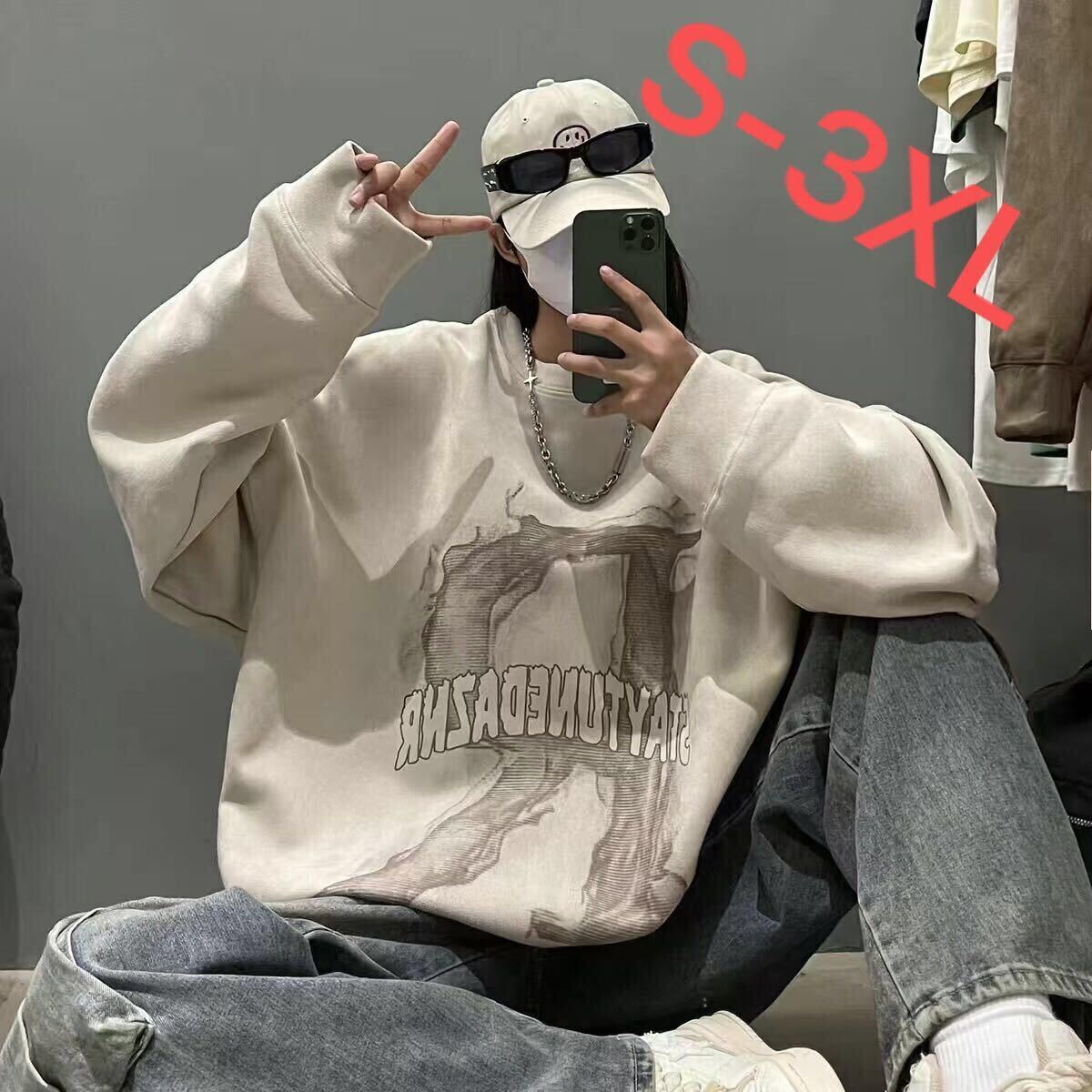 トレーナー レディース メンズ トップス ペアルック レディーストップス レディース洋服 普段着 大きいサイズ 春秋 秋服 LUFA260(7色S-3XL)